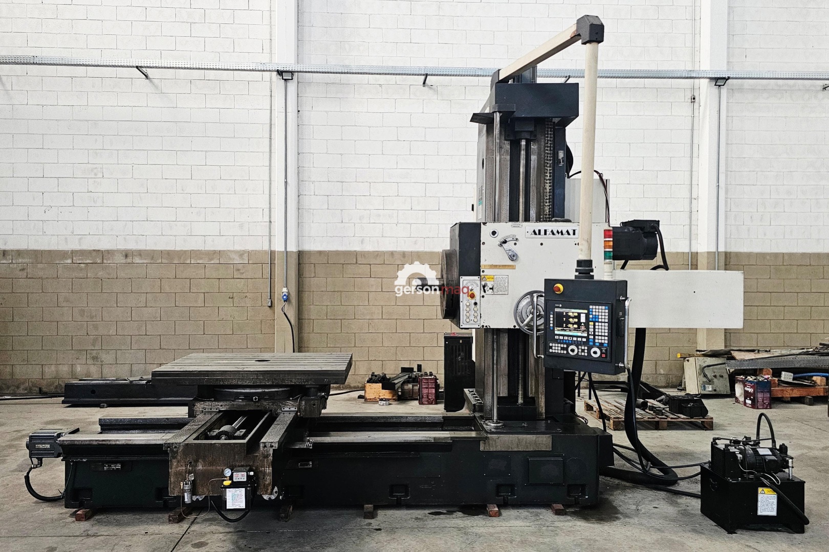 MANDRILHADORA CNC ALFAMAT FUSO 110 - FAGOR - ANO 2008 - REVISADA